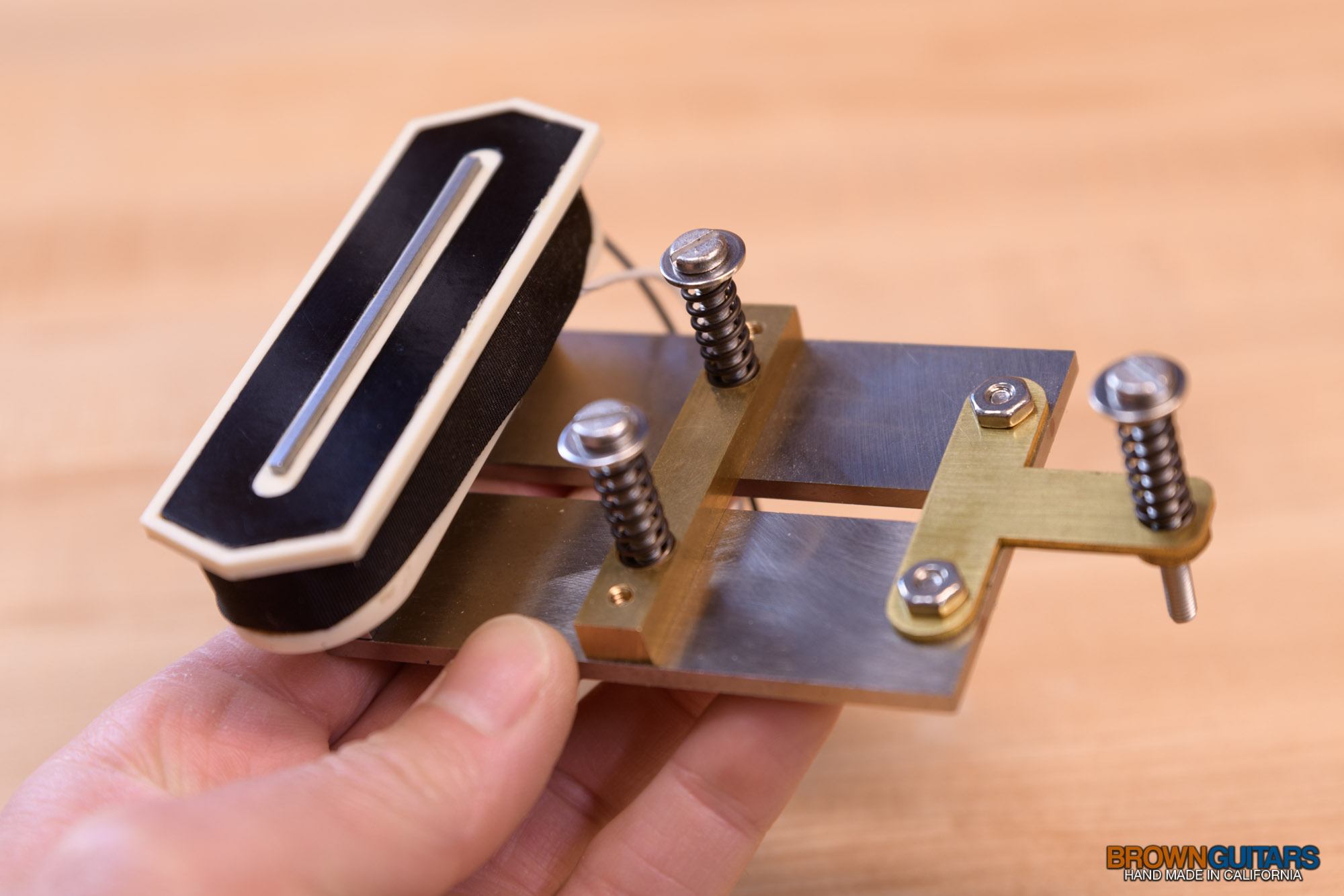 Custom Charlie Christian archtop pickup by CC Pickups UK